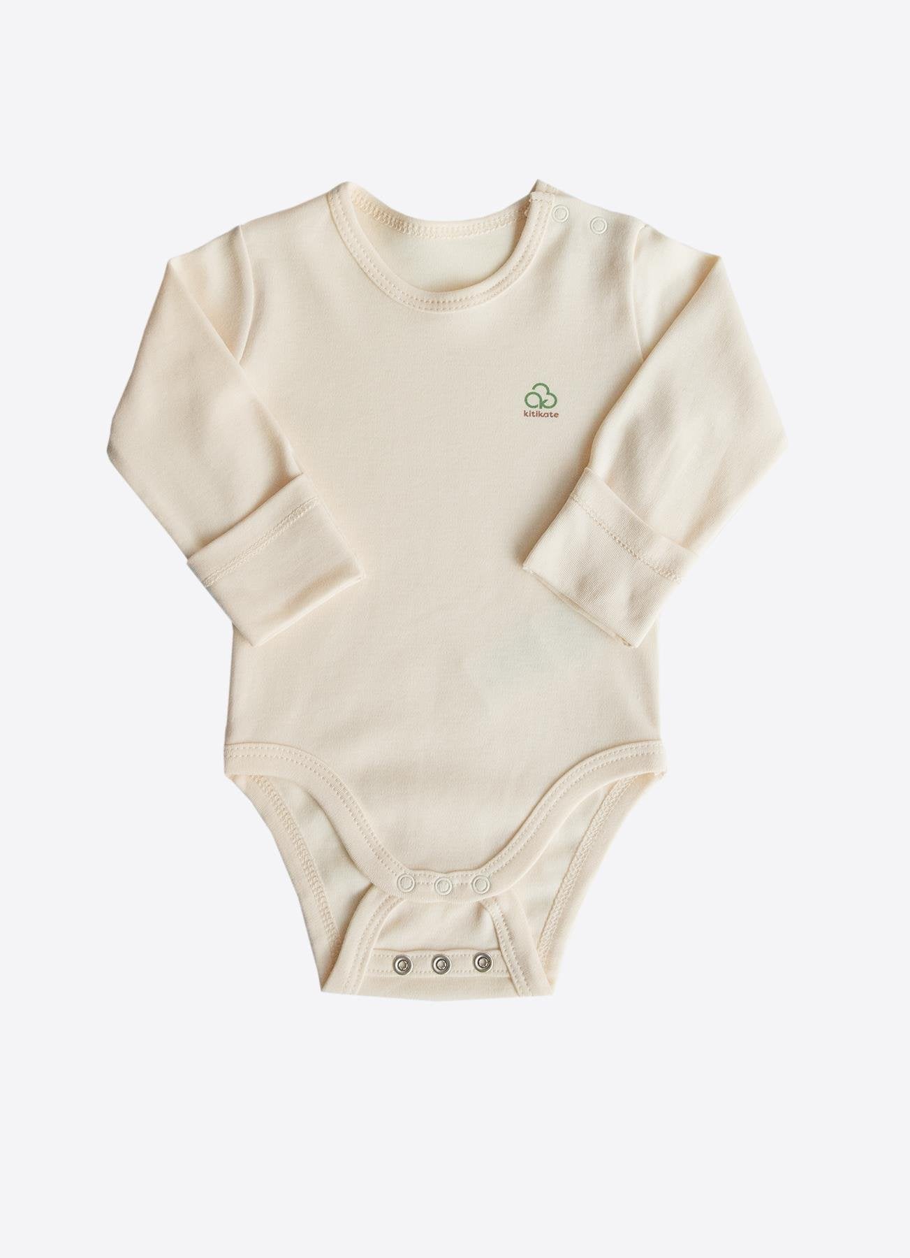 Organik New Basic Uzayan Uzun Kol Body Natural