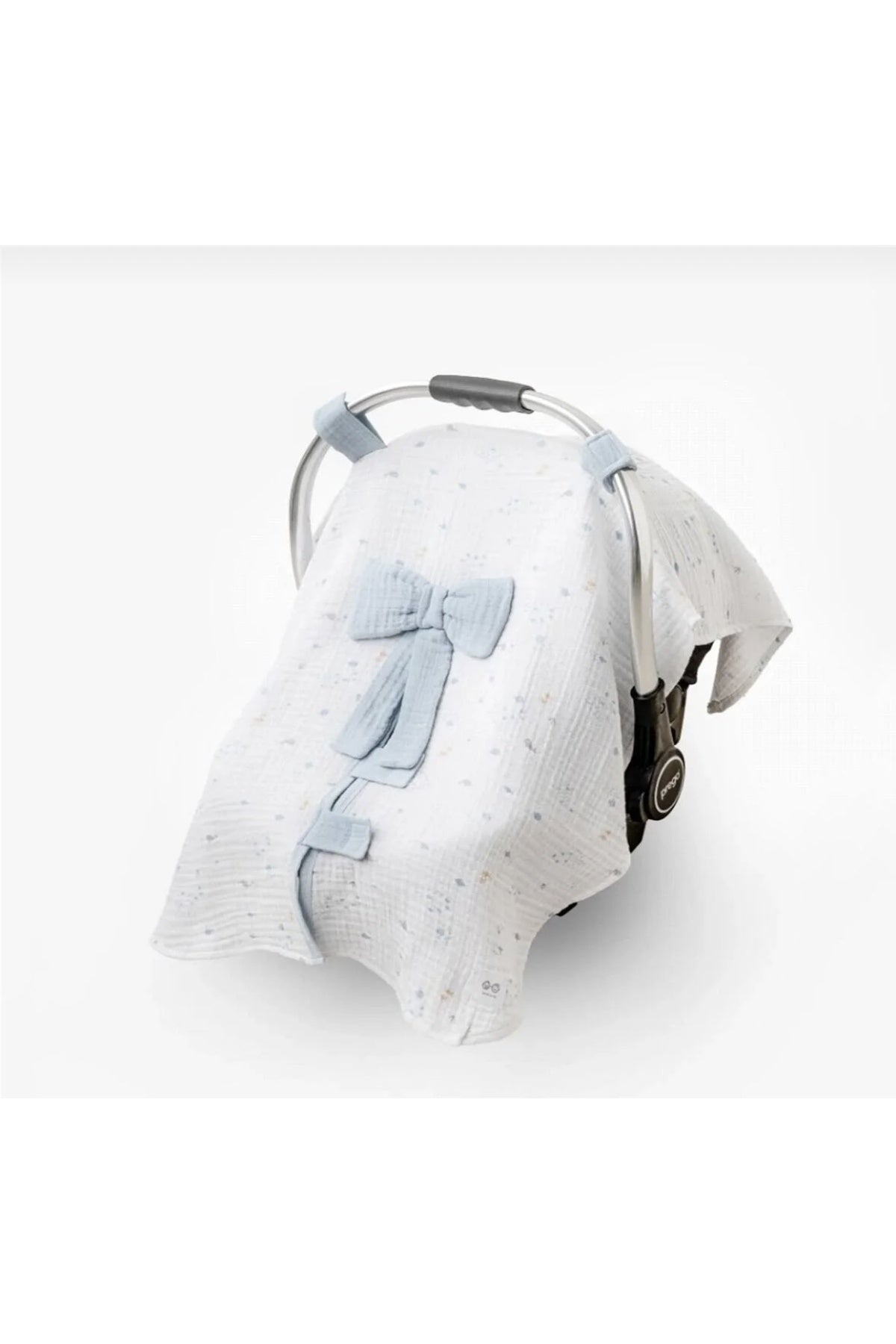 %100 Pamuk Müslin Ana Kucağı Puset Örtüsü Car Seat Cover