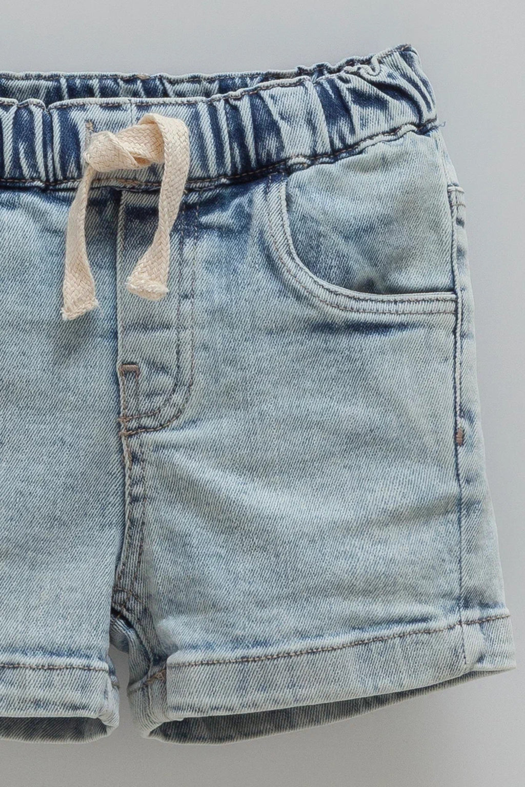 %100 Pamuk Erkek Polo Yaka Tişört & Denim Şort Takım