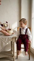 The Little Duke Kadife Salopet Takım
