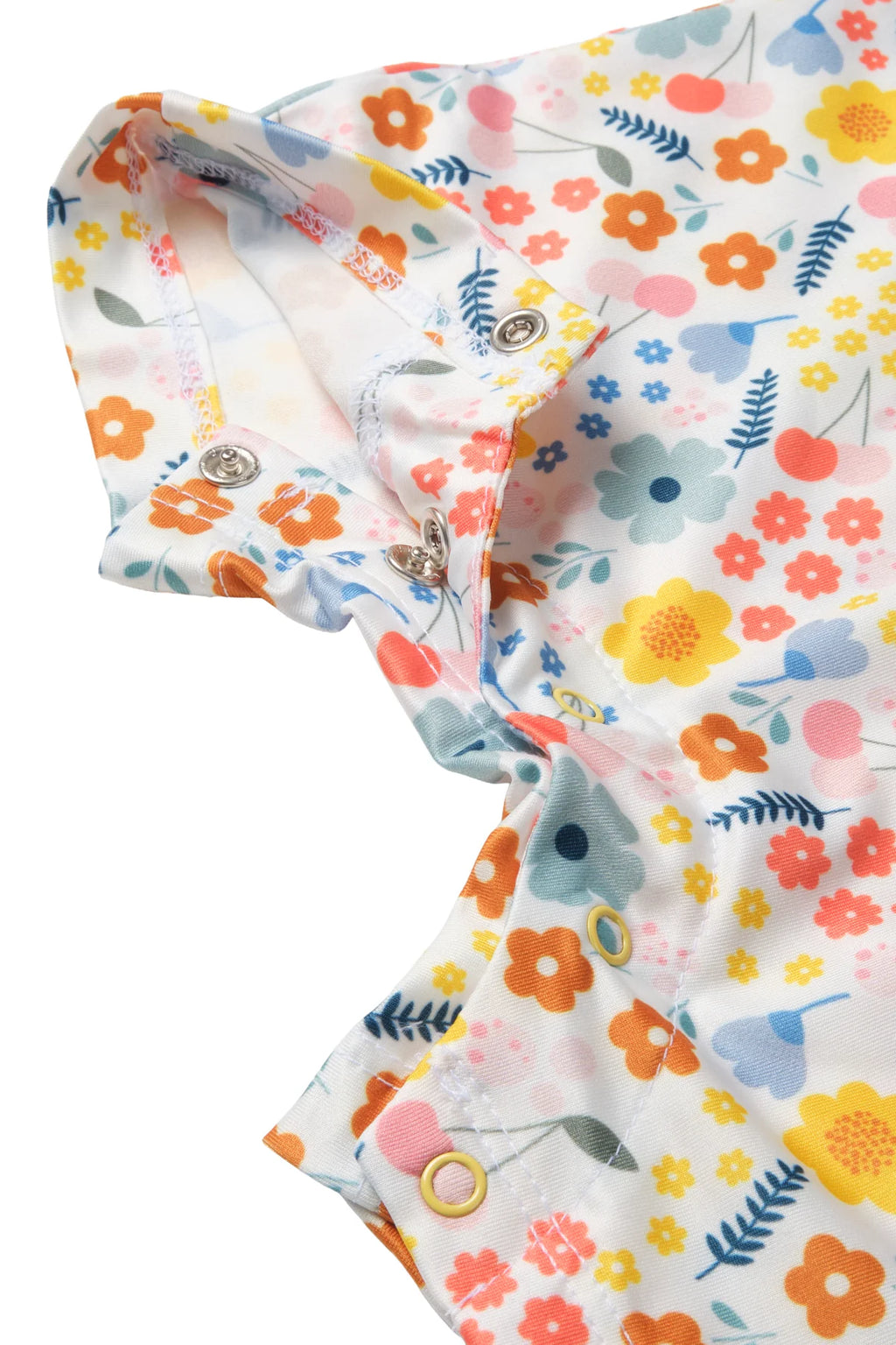 UV Korumalı Bebek Tek Parça Mayo-Pretty Floral