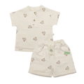 MY TEDDY SMİLE ORGANİK 2’Lİ ŞORTLU MÜSLİN TAKIM