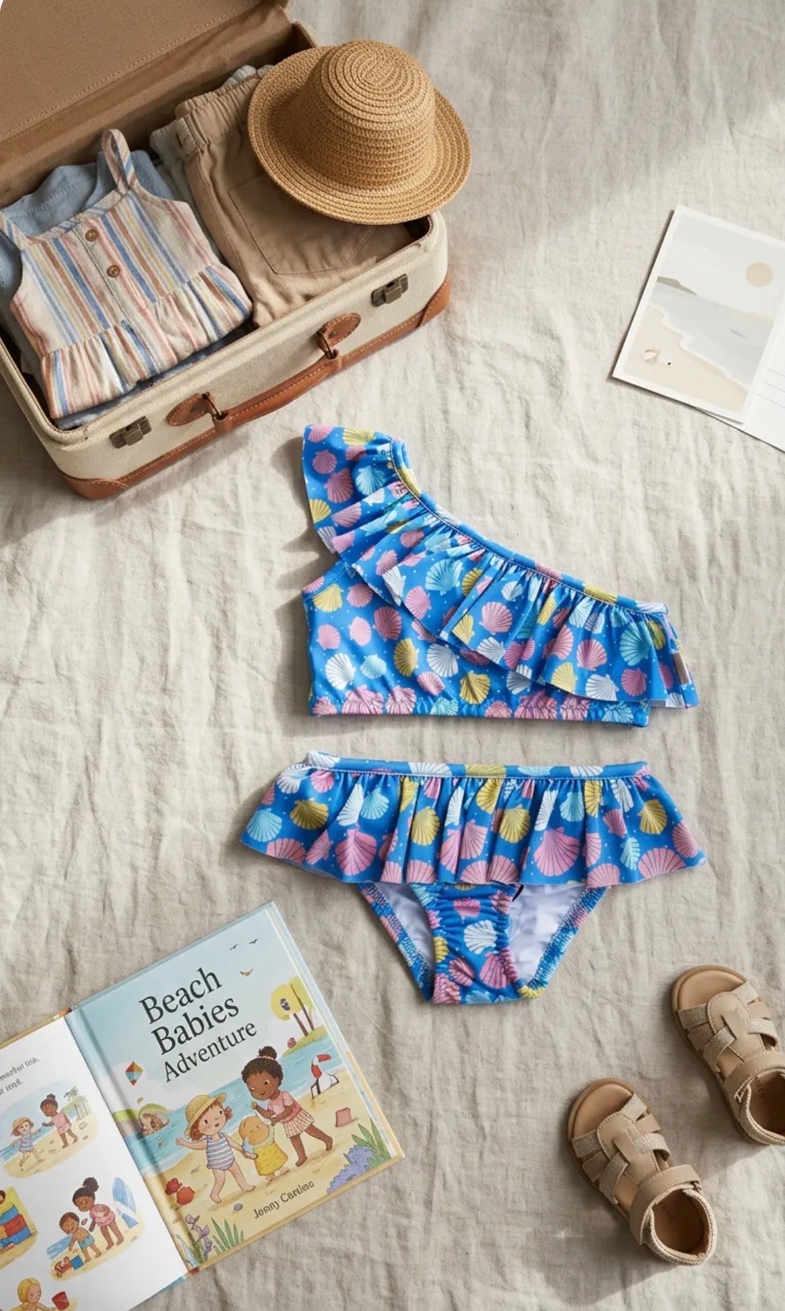 Tek Omuz Bikini - Sea Shell