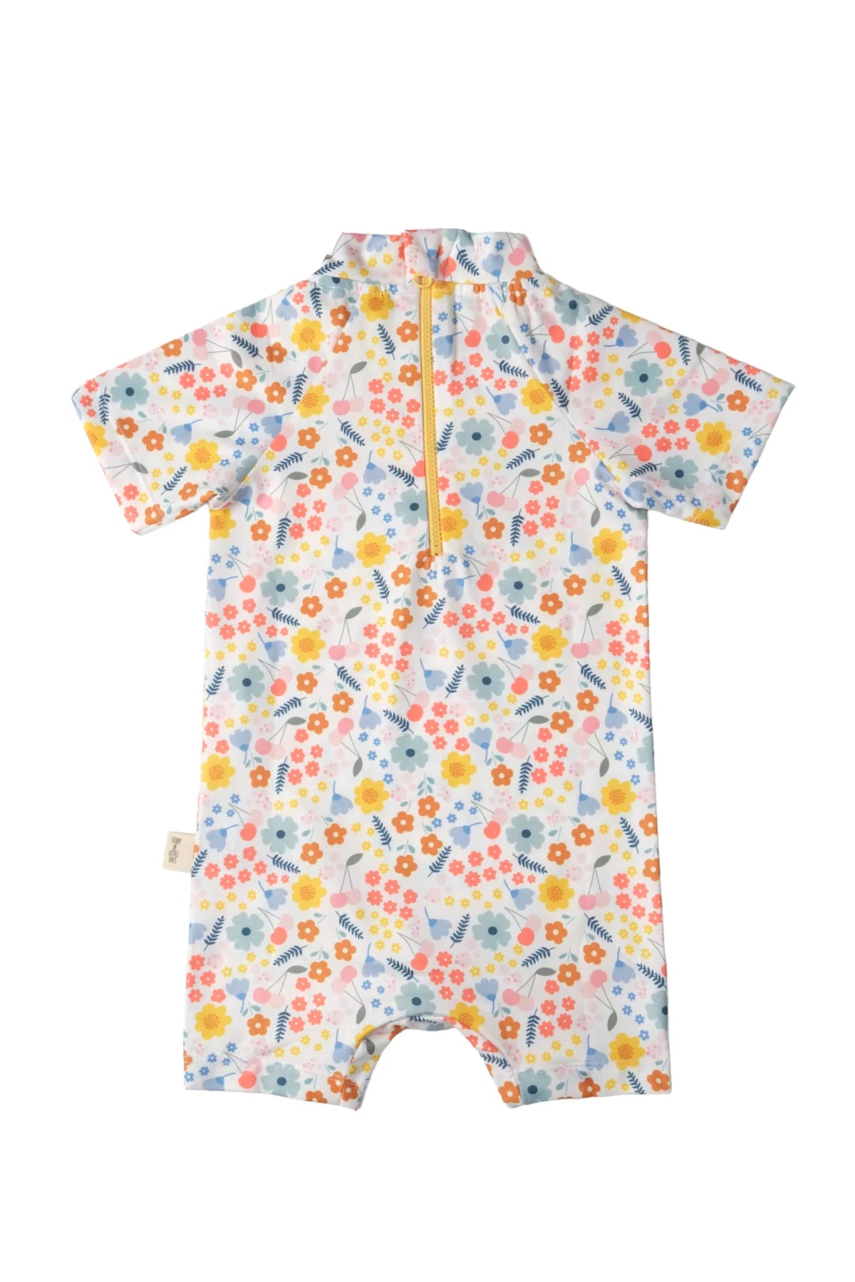 UV Korumalı Bebek Tek Parça Mayo-Pretty Floral