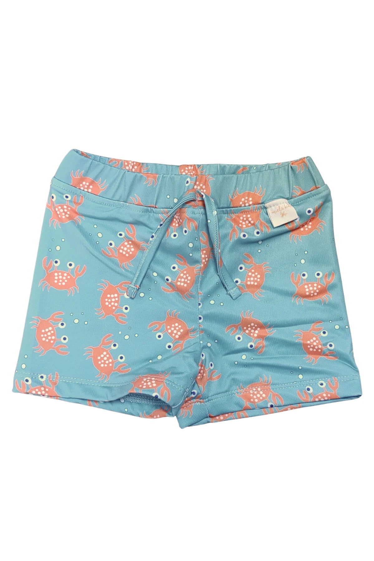UV Korumalı Alt Üst Erkek Bebek Set - Crab