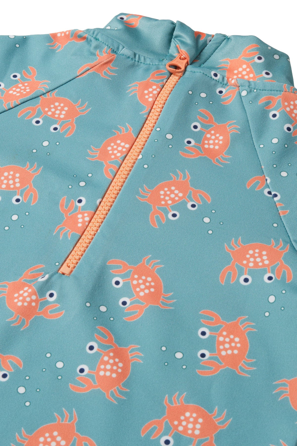 UV Korumalı Bebek Tek Parça Mayo-Crazy Crab