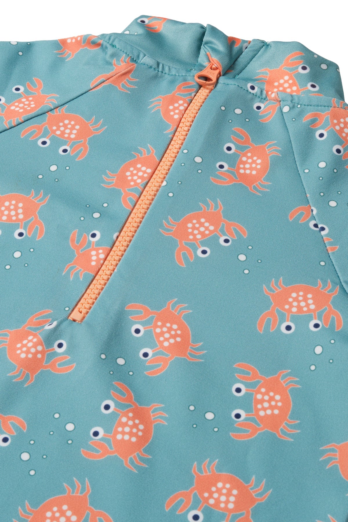 UV Korumalı Bebek Tek Parça Mayo-Crazy Crab