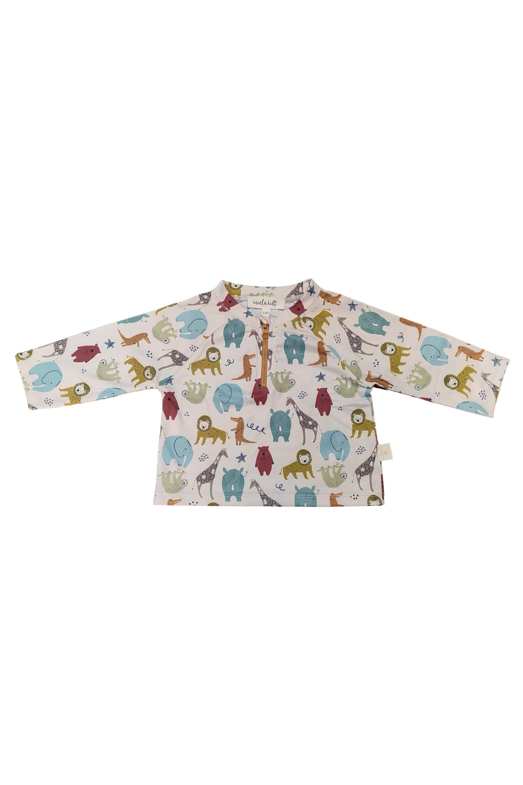 UV Korumalı Alt Üst Erkek Bebek Set - Jungle