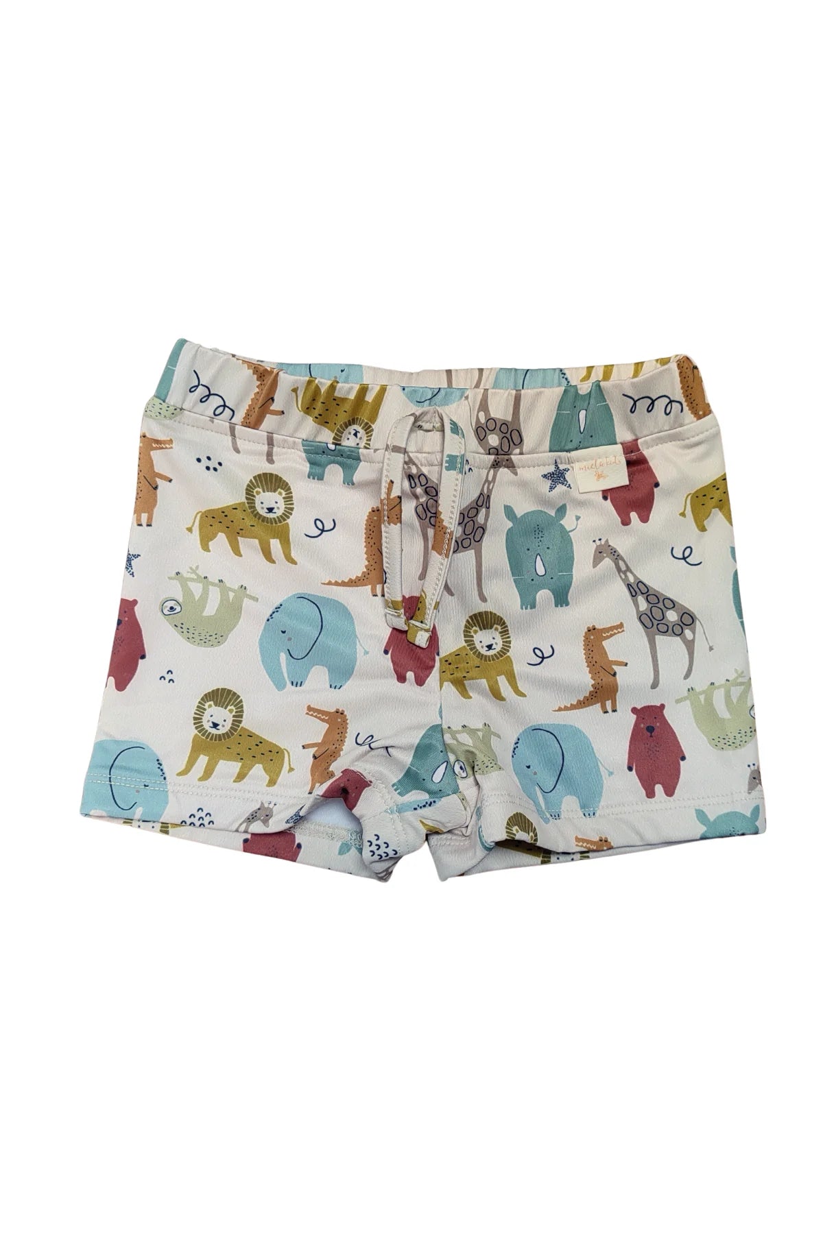 UV Korumalı Alt Üst Erkek Bebek Set - Jungle