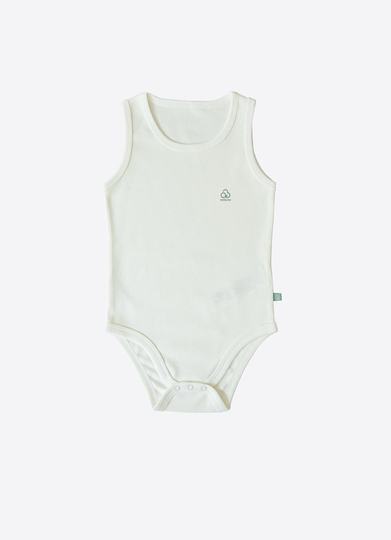 Organik New Basic Atlet Body Çocuk Boy Ekru