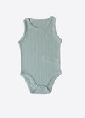 Organik Jeremy Atlet Body Çocuk Boy Mavi