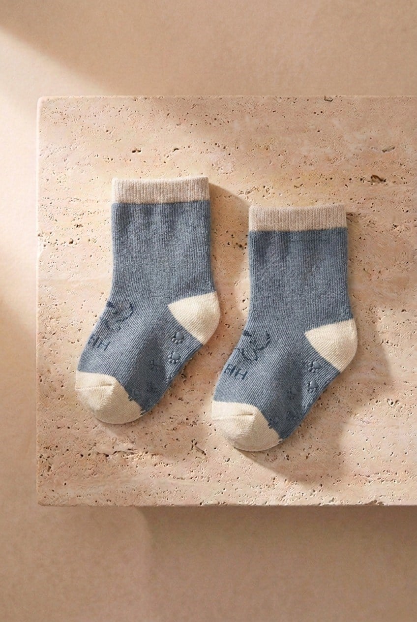 Teddy Days 3’lü Kaydırmaz Çorap Seti