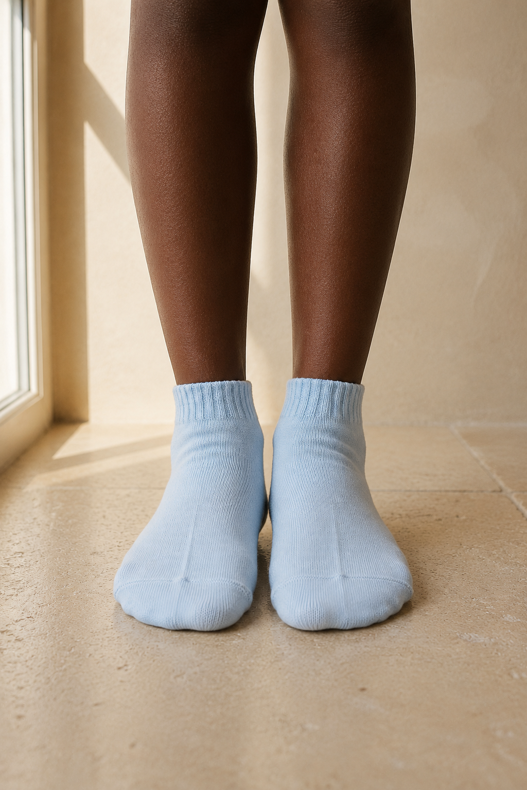 Blue Paw Pamuklu Çocuk Çorabı – Bebe Mavisi