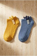 Sunny & Blue Rib Pamuklu Çocuk Çorabı – 2’li