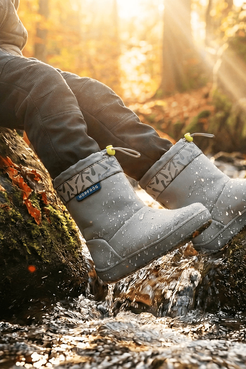 Smart Walker Rain Boots-Grey