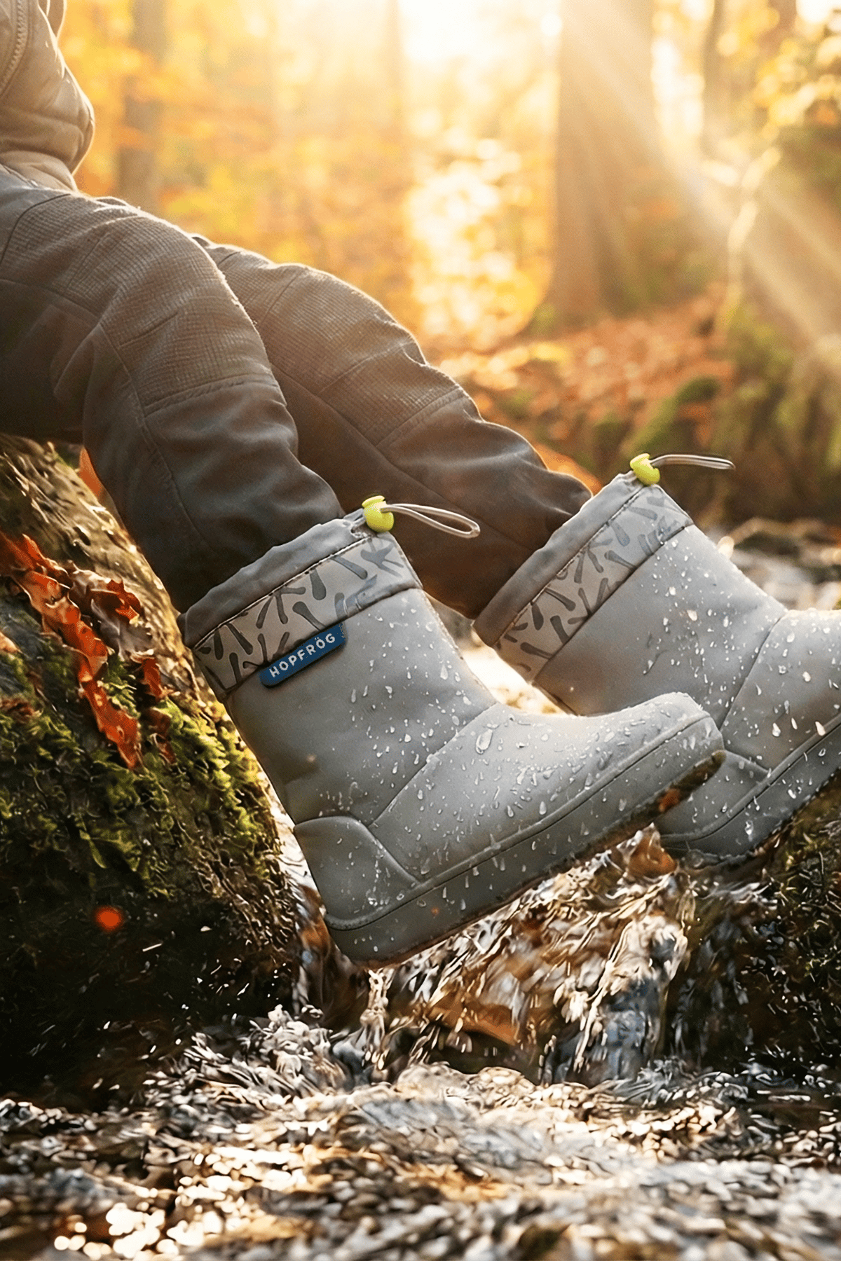 Smart Walker Rain Boots-Grey