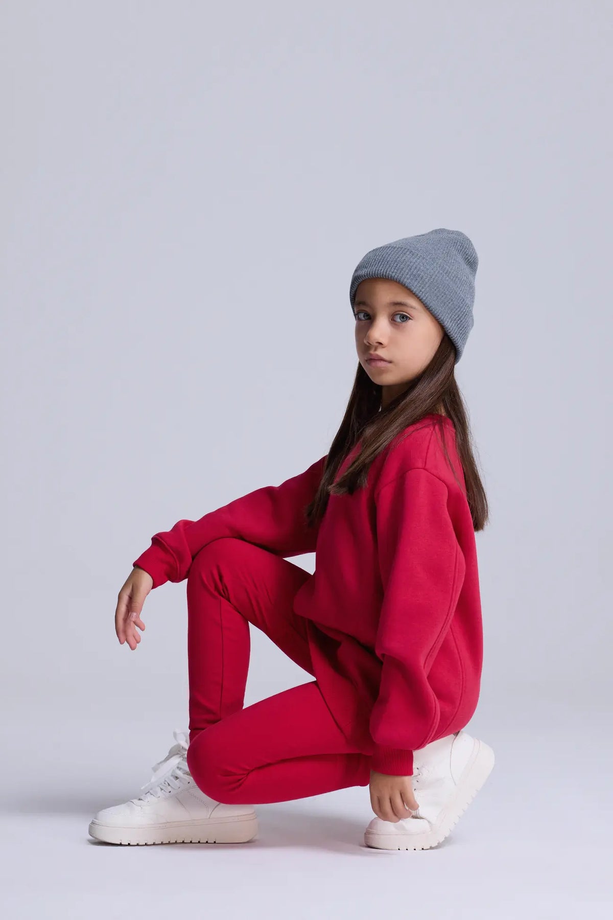 Onxy Sweatshirt-Kırmızı