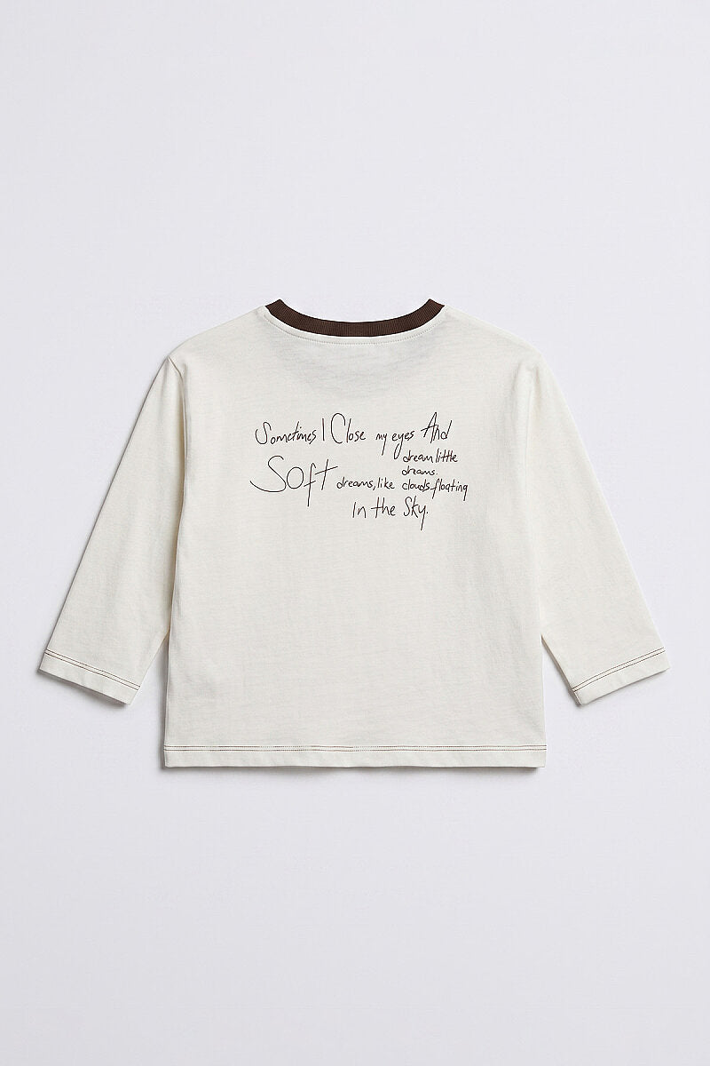 Tiny Dreamer Baskılı Unisex Tişört