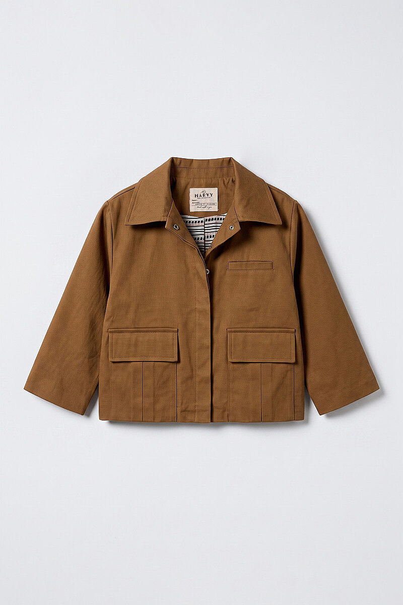 Sora Astarlı Unisex Trenç Ceket