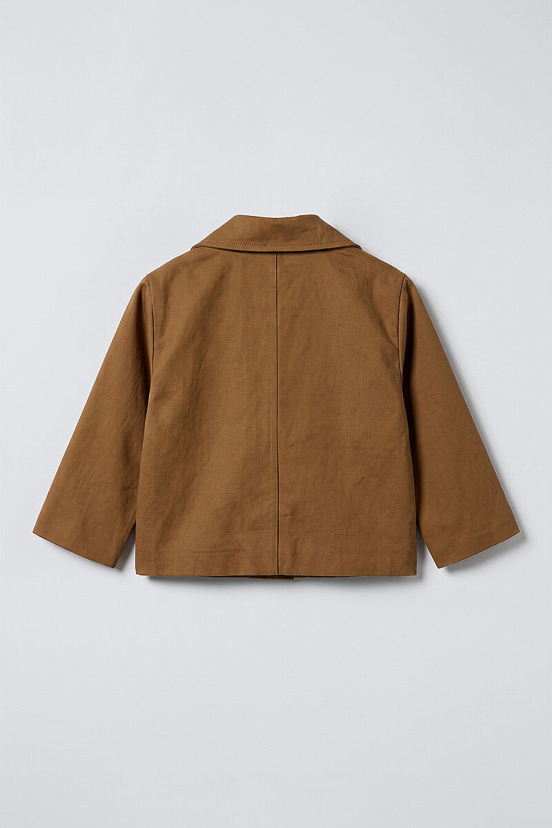 Sora Astarlı Unisex Trenç Ceket