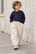 Ivory Balloon Balon Pantolon – Ekru