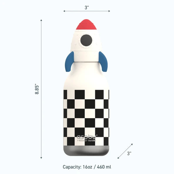 Bestie Bottle - Rocketship 460 ml.