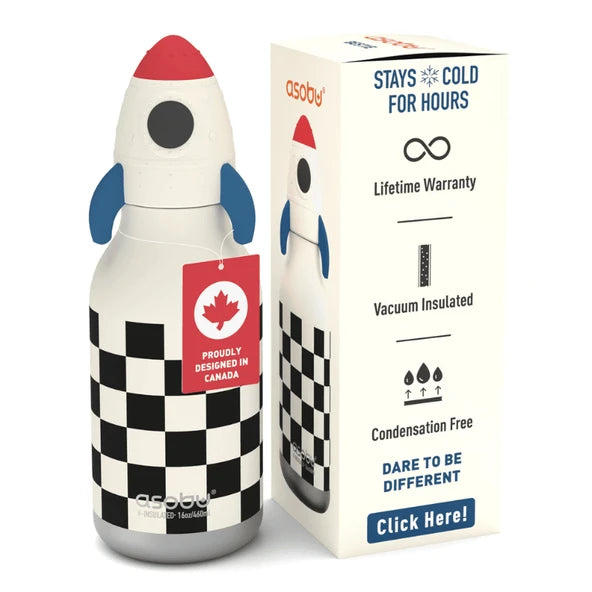 Bestie Bottle - Rocketship 460 ml.