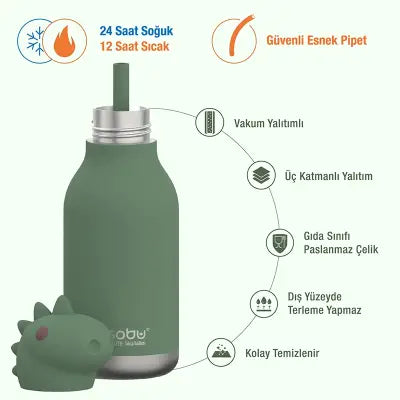 Bestie Bottle - Dinosaur 460 ml.