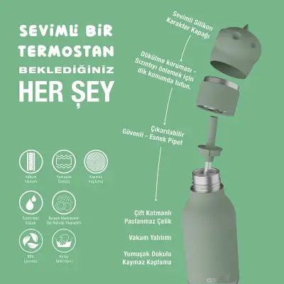 Bestie Bottle - Dinosaur 460 ml.
