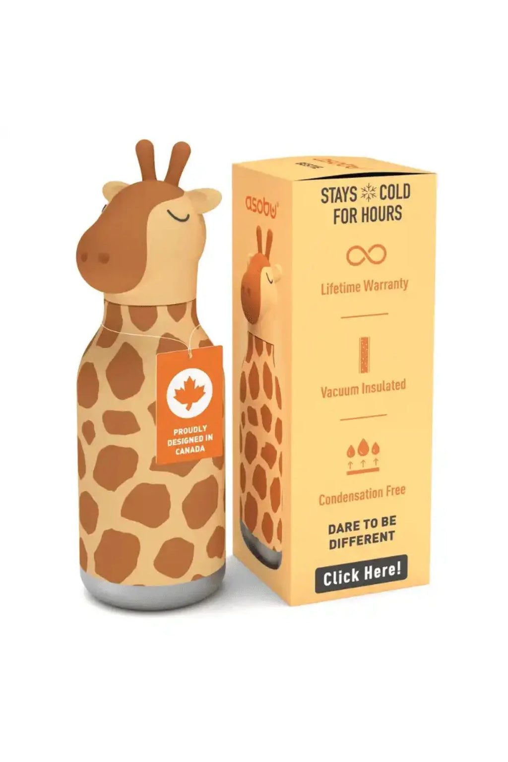 Bestie Bottle- Giraffe 460 ml.