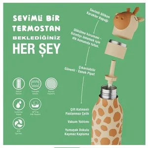 Bestie Bottle- Giraffe 460 ml.