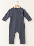 Slate Kruvaze Bebek Tulumu – Antrasit