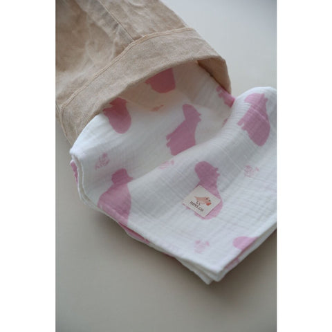 Capi Uno Pink Müslin Battaniye
